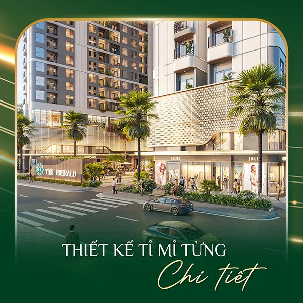 dự án the emerald 68 thiết kế tỉ mỉ