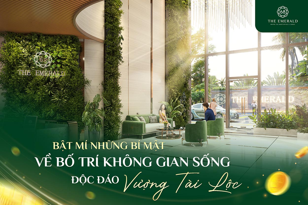 the emerald 68 - không gian sống phong cách nhiệt đới