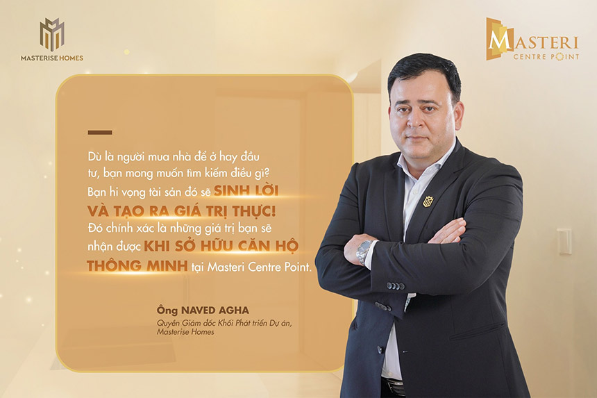 Naved Agha Giám Đốc Masterise Homes