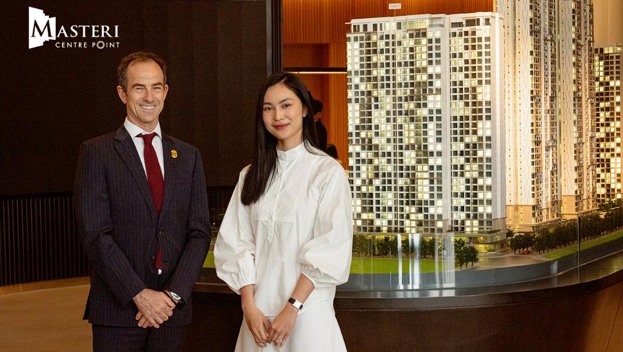 Helly Tống tham quan dự án masteri centre point