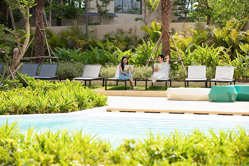 nội khu dự án masteri centre point
