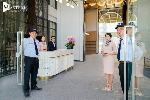 sảnh đón căn hộ masteri centre point